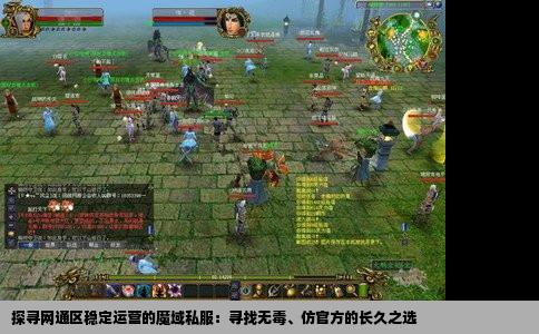 探寻网通区稳定运营的魔域私服：寻找无毒、仿官方的长久之选