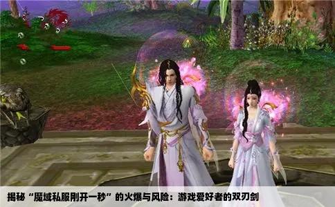 揭秘“魔域私服刚开一秒”的火爆与风险：游戏爱好者的双刃剑